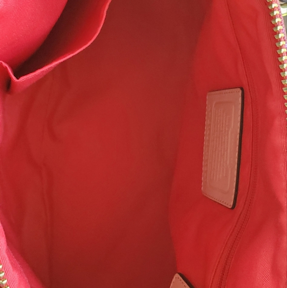 NWT COACH Floral Dome Satchel - Picture 7 of 9